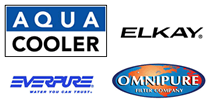 Everpure Omnipure AquaCooler Elkay logos